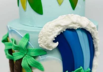 Palm Tree Tropical Cake Orders