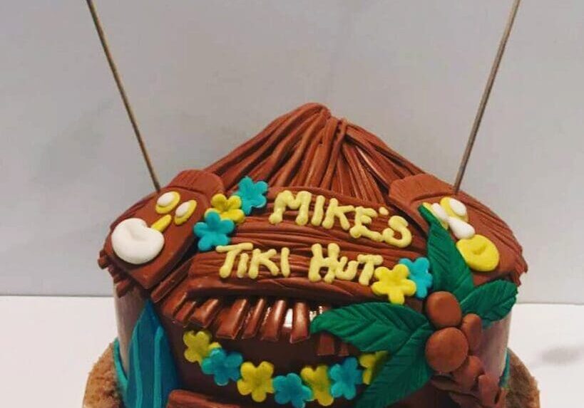 Tiki Hut Cake Orders